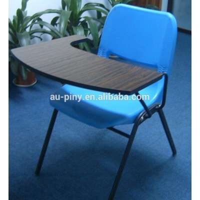 conference chair with writing tablet, chairs with writing pad; chair with writing desk