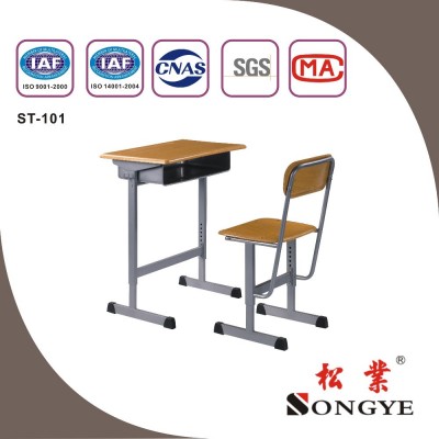 Adjustable Single Desk & Chair