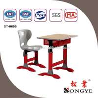 height adjust school desk with chairs