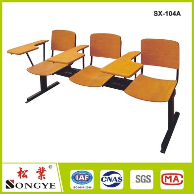 lecture hall chair student training chair multipurpose chairs with writing pad